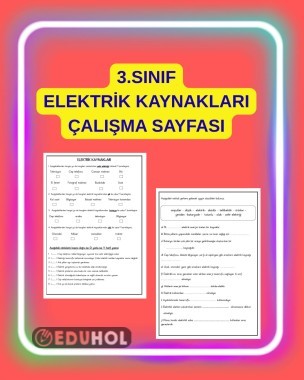 ELEKTRİK KAYNAKLARI ÇALIŞMA SAYFASI