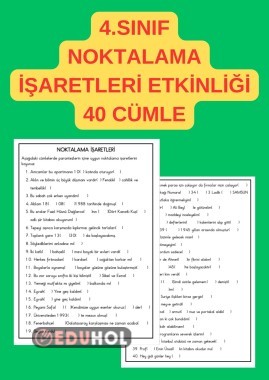 NOKTALAMA İŞARETLERİ