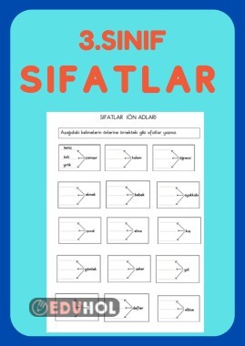 SIFATLAR ÇALIŞMA KAĞIDI
