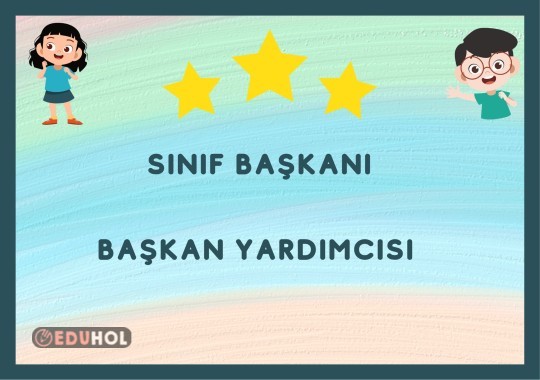 SINIF BAŞKANI AFİŞİ