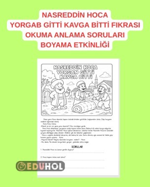 YORGAN GİTTİ KAVGA BİTTİ FIKRASI