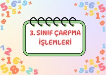 3. SINIF ÇARPMA İŞLEMLERİ