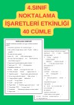 NOKTALAMA İŞARETLERİ