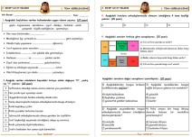 Hayat Bilgisi 1. Tema Değerlendirme