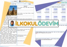 Türkçe Matematik 15. Hafta 1. Gün Ödevi