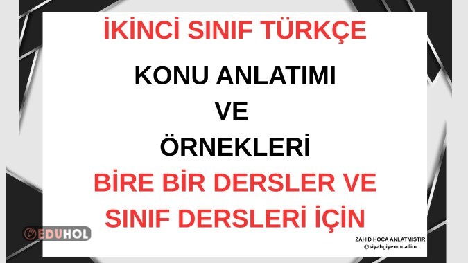 2. SINIF TÜRKÇE KESME İŞARETİ VE ÖZEL İSİMLERE GELEN EKLER KONU ANLATIMI