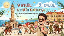 9 EYLÜL İZMİR'İN KURTULUŞU BOYAMA ETKİNLİĞİ