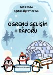 Gelişim Raporu kapak sayfası