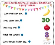 toplama işlemine giriş ve z sesi cümleleri etkinlikleri - 4 sayfa