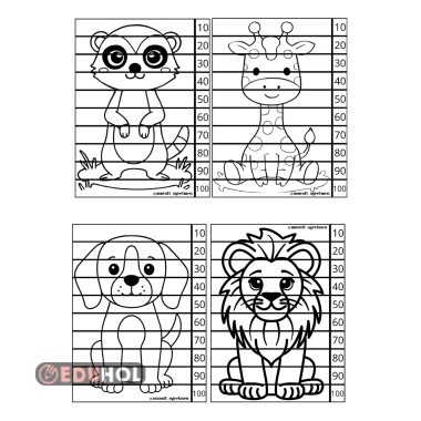 10' ar Ritmik Sayma Puzzle