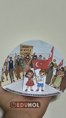 29 Ekim Cumhuriyet Bayramı 3 Boyutlu Etkinlik 2