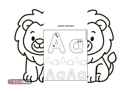 A Harfi Aç Kapa Aslan