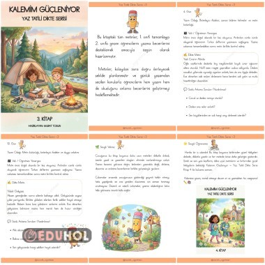 Kalemim Güçleniyor Yaz Tatili Dikte Serisi 3. Kitap