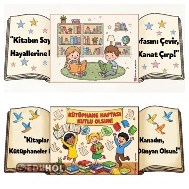 Kütüphane Haftası İnteraktif Etkinlik 📚