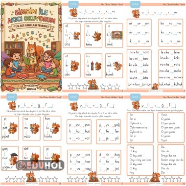 Simsim İle Akıcı Okuyorum Genel Tekrar Kitabı