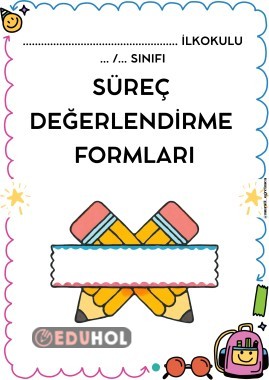 Süreç Değerlendirme Formları Dosya Kapağı