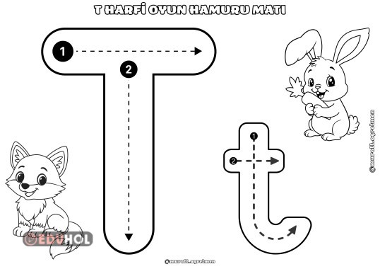 T SESİ OYUN HAMURU MATI