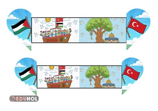 Türkiye Filistin Kardeşlik Bilekliği 🇹🇷