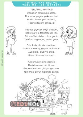 Yerli Malı Haftası Şiiri