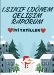 Gelişim raporu kapak resmi