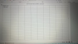 Matematik ödev takip çizelgesi