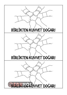 3.SINIF HAYAT BİLGİSİ / HEP BİRLİKTE / YARDIMLAŞMA VE DAYANIŞMA / DEFTER ETKİNLİĞİ BOYAMA