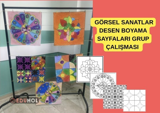 GÖRSEL SANATLAR GRUP ÇALIŞMASI BOYAMA etkinlik