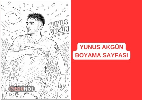 MİLLİ TAKIM DÜNYA KUPASI BOYAMA YUNUS AKGÜN