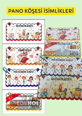 PANO KÖŞE İSİMLİKLERİ