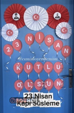 🎈23 Nisan Kapı Süsleme🎈