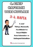 4. sınıf 3 ve 4. hafta konu anlatımı ve etkileşimli etkinlikleri