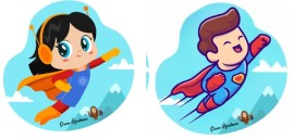 Süper Çocuk Rozetleri