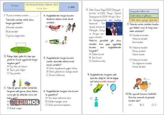 KUVVETİN ETKİLERİ