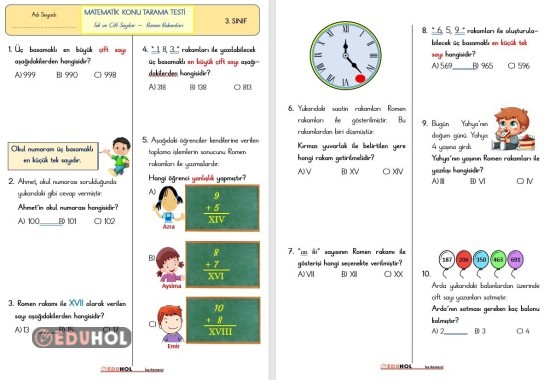 Matematik ROMEN RAKAMLARI