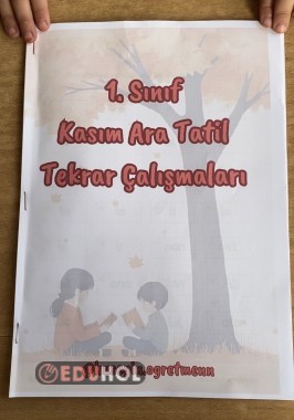 1. Sınıf Kasım Ara Tatil Tekrar Çalışmaları