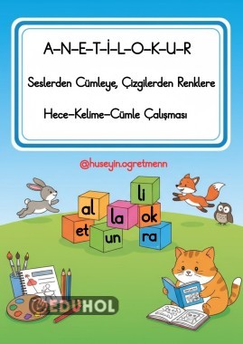 ANETİLOKUR (Hece-Kelime-Cümle)