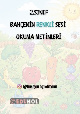 Bahçenin Renkli Sesi (Okuma Metinleri)