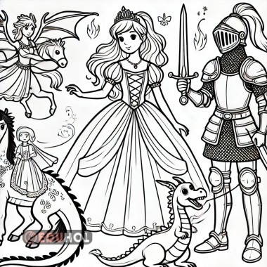 Ejderhaların Annesi Boyama