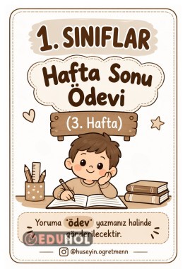 Hafta Sonu Ödevi