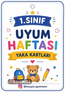 Uyum Haftası Yaka Kartları