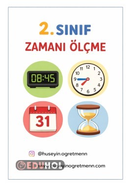 Zaman Ölçme Defter Notları ve Çalışma Kağıtları