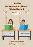 Hafta Sonu Ev Ödevi (23-24 Mayıs) Bayrama Özel