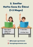 Hafta Sonu Ev Ödevleri(1-3 Mayıs)