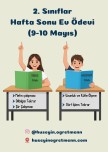 Hafta Sonu Ev Ödevleri(9-10 Mayıs)