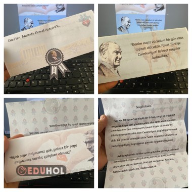 Ata'ya Mektup (Değiştirilebilir - Word)