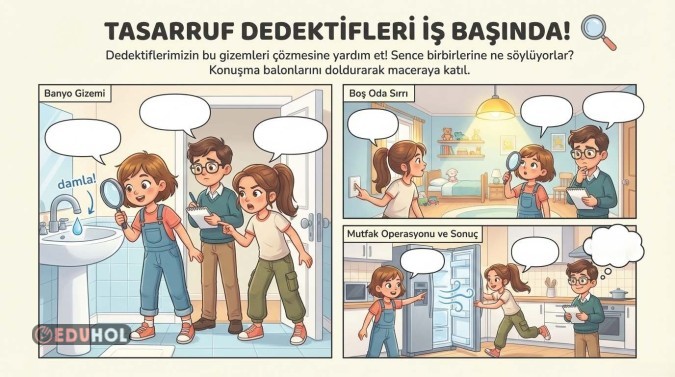 Tasarruf Dedektifleri - Hayat Bilgisi