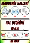 Maddenin Halleri ve Hal Değişimi - Fen Bilimleri 3.Sınıf