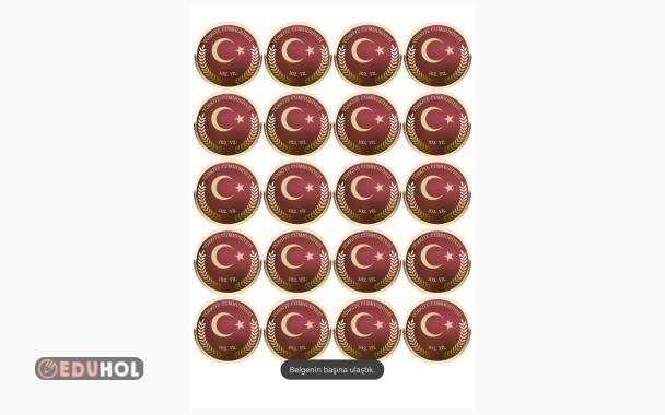 29 ekim cumhuriyet bayramı rozet