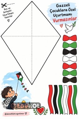 Gazzeli Çocuklar İçin Barış Uçurtması(14-18 Eylül)