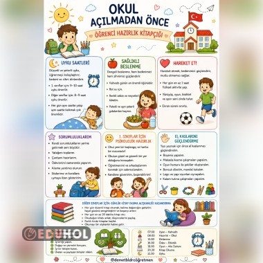 Okula Hazırlık⌛️(Tüm Sınıflara Uygun)